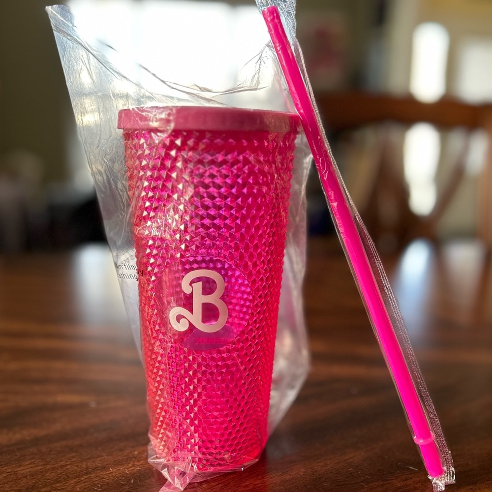 Barbie Pink Studded Tumbler